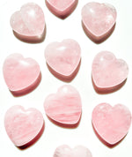 CORAZÓN DE CUARZO ROSA