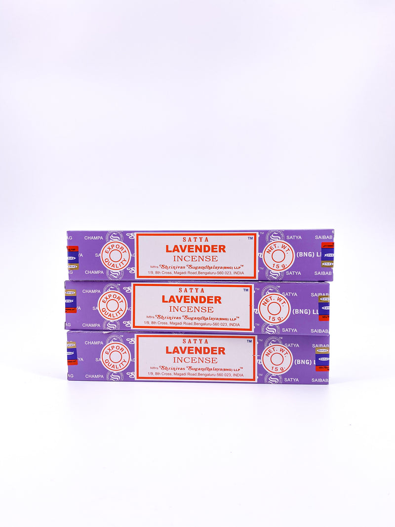 VARILLAS DE INCIENSO SATYA LAVANDA
